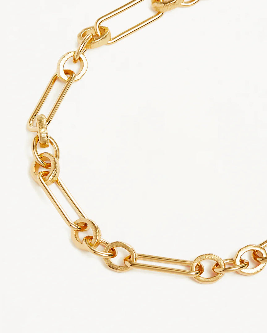 Gold Vermeil Shield Bracelet