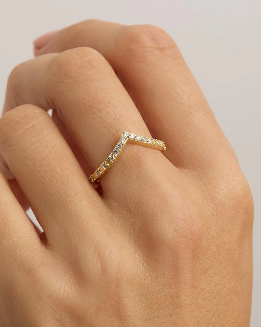 Vermeil Universe Ring