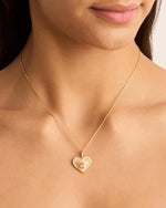 Load image into Gallery viewer, Gold Vermeil Heart Pendant
