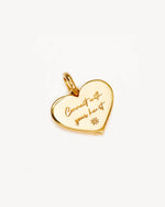 Load image into Gallery viewer, Gold Vermeil Heart Pendant
