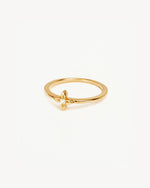 Load image into Gallery viewer, Gold Vermeil Live in Light Ring
