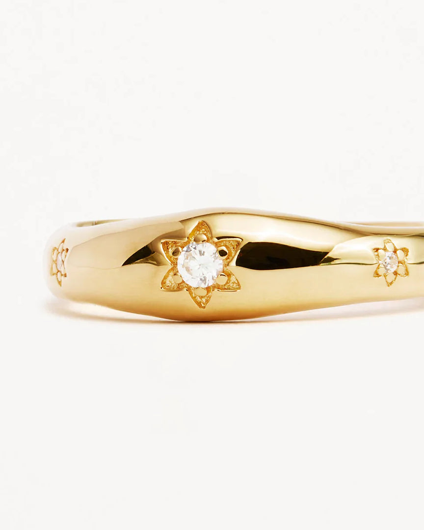 Gold Vermeil Align Your Soul Ring