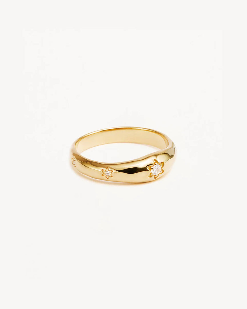 Gold Vermeil Align Your Soul Ring